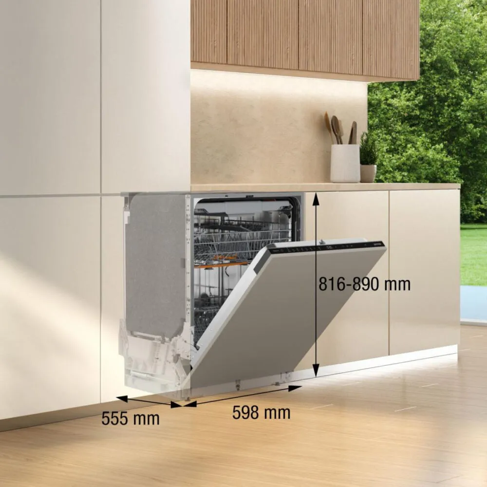 Gorenje GV663D65 745224 16 Kişilik 8 Programlı Ankastre Bulaşık Makinesi Thumbnail 2