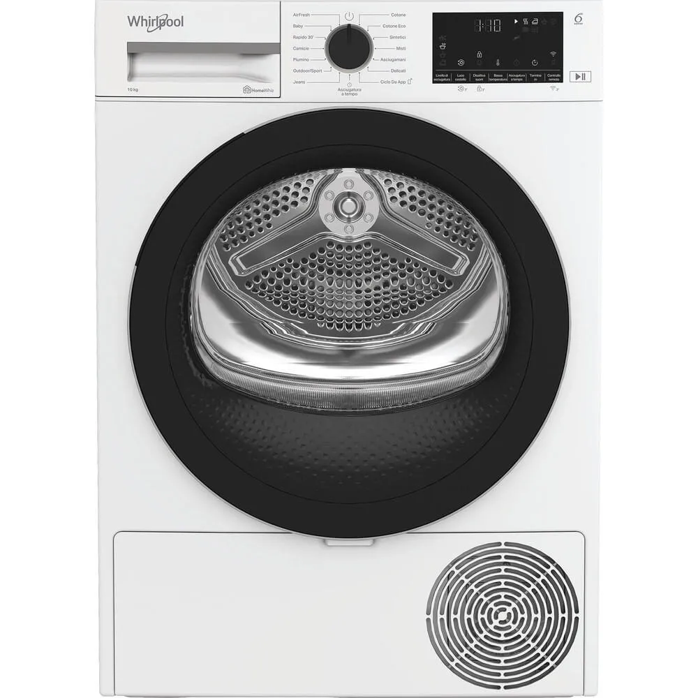 Whirlpool C WD 103M WBS IT 859991731020 10 kg Isı Pompalı Kurutma Makinesi Thumbnail 6