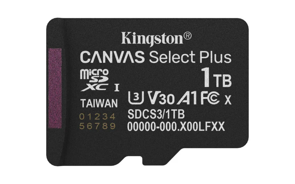 Kingston Technology Canvas Select Plus Gen3 SDCS3/1TB Thumbnail 3