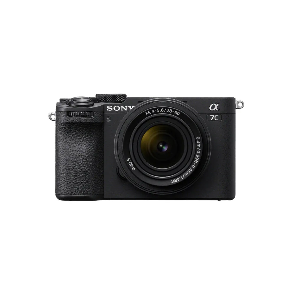 Sony α 7C II + FE 28-60mm F4-5.6 MILC 33 MP Exmor R CMOS 7008 x 4672 Piksel Siyah Digital Kame
