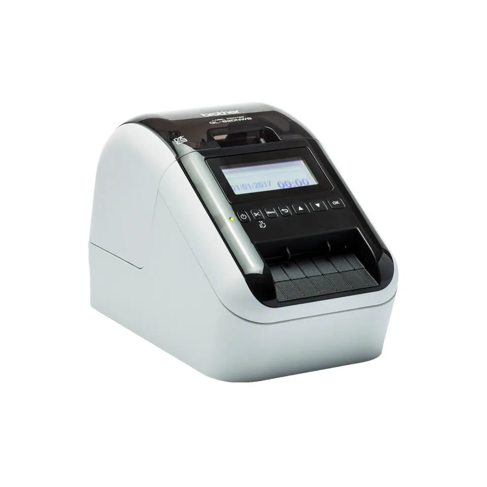 Brother QL-820NWBCVM etiket yazıcı Doğrudan termal Renk 300 x 600 DPI 176 mm/saniye Kablolu & Kablosuz Ethernet LAN bağlantısı DK Wi-Fi Bluetooth Thumbnail 3