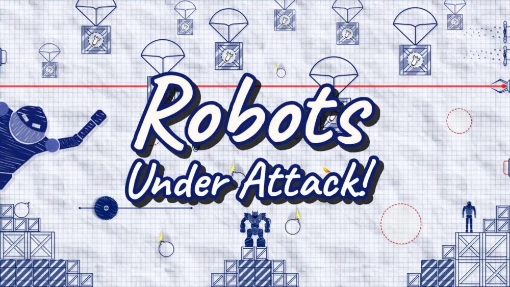 Nintendo Robots under attack! İngilizce, Rusça Nintendo Switch Oyun