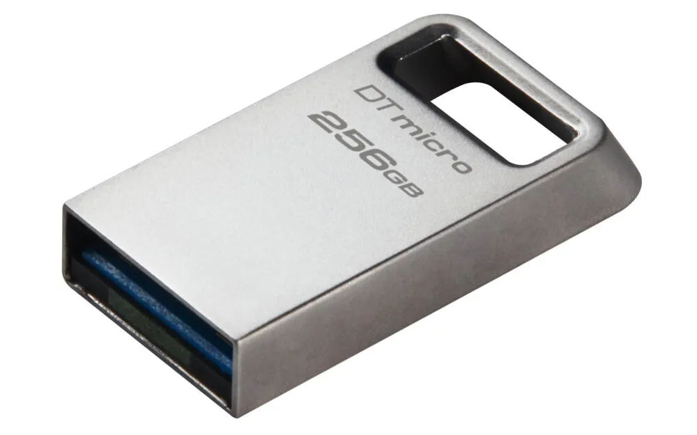Kingston Technology DataTraveler Micro DTMC3G2/256GB 256 GB USB 3.2 200 MB/s Flash Bellek Thumbnail 3