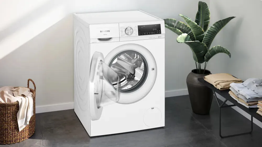 Siemens iQ500 WG44G2ZENL çamaşır makinesi Önden yüklemeli 9 kg 1351 RPM Beyaz Thumbnail 4