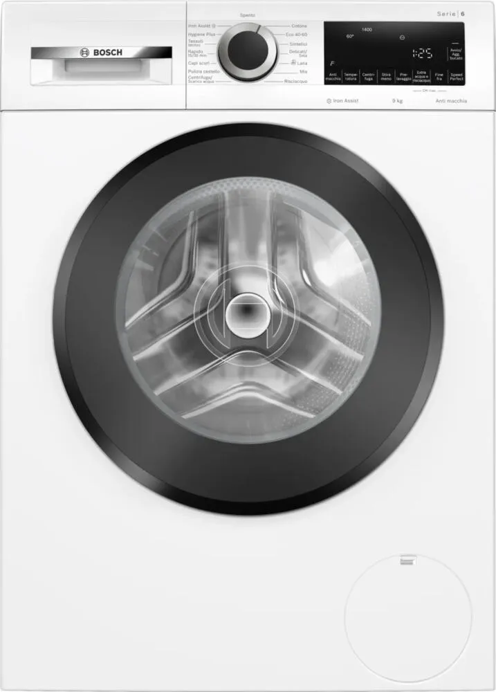 Bosch Serie 6 WGG244Z7IT çamaşır makinesi Önden yüklemeli 9 kg 1351 RPM Beyaz Çamaşır Makineleri