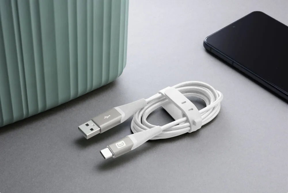 Cellularline 8018080433610 USBDATABELTUSBCW USB A to USB C (1,2 m) USB Kablosu Thumbnail 3