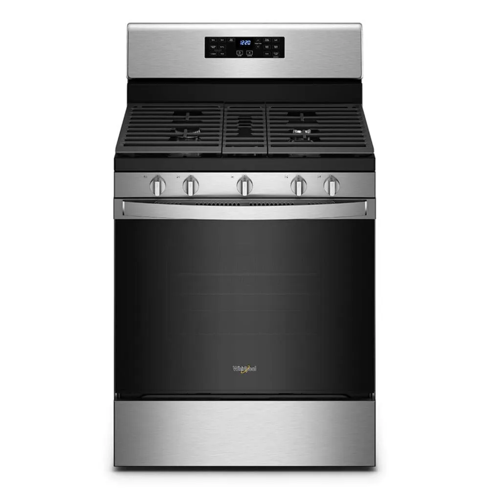 Whirlpool WFG535S0LZ Ocaklı fırın Bağımsız ocak Elektrik Gaz Paslanmaz çelik