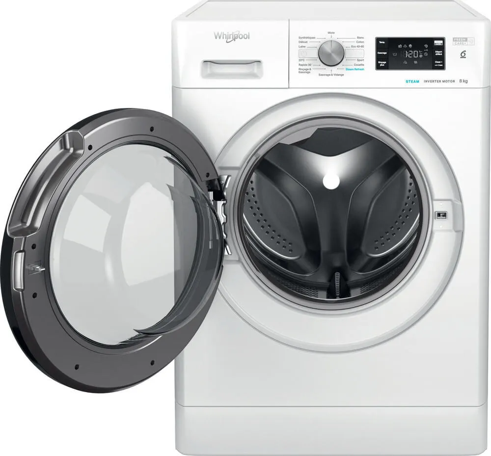 Whirlpool FFBP 8489 BV FR 859991680780 8 kg 1400 Devir Çamaşır Makinesi Thumbnail 3