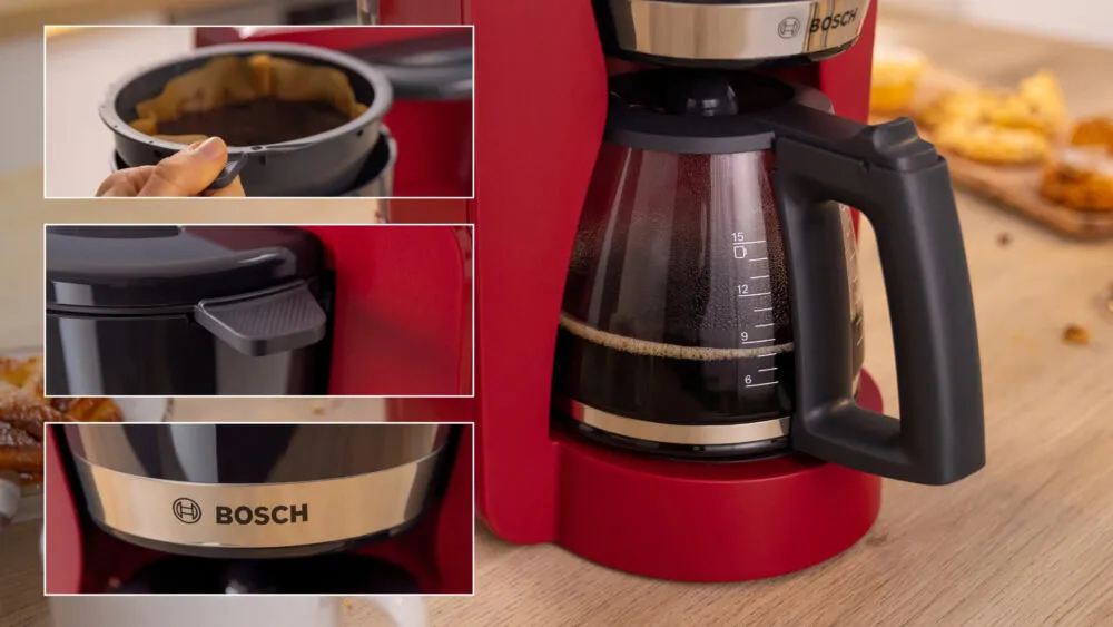 Bosch TKA4M234 kahve makinesi Yari-otomatik Filtre kahve makinesi 1,4 l Thumbnail 4