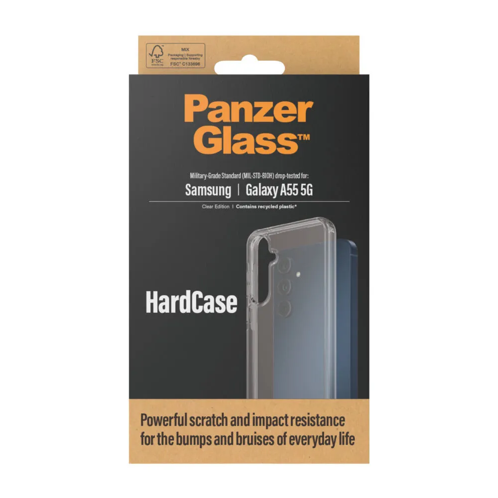 PanzerGlass® HardCase Transparent Samsung Galaxy A55 5G 1265 Thumbnail 3