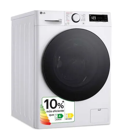 LG F4DR6011AGW çamaşır kurutma makinesi Ankastre Önden yüklemeli Beyaz Thumbnail 5