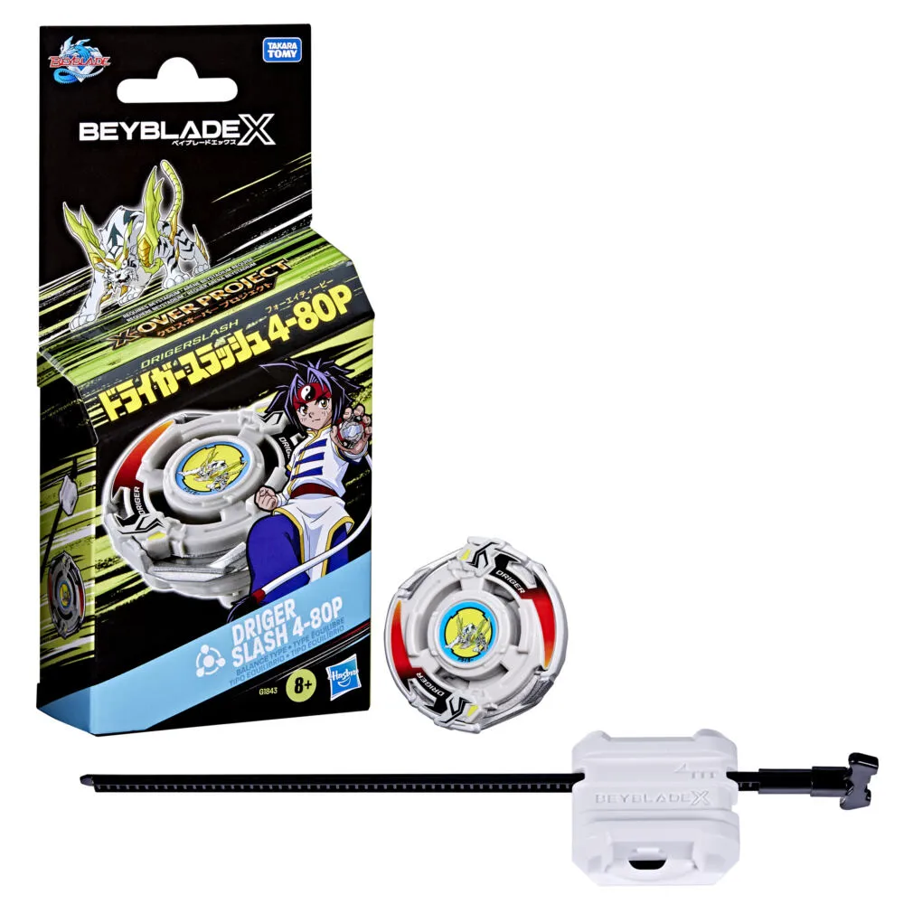 Beyblade X X-Over Project Driger Slash 4-80P Başlangıç Paketi Thumbnail 2