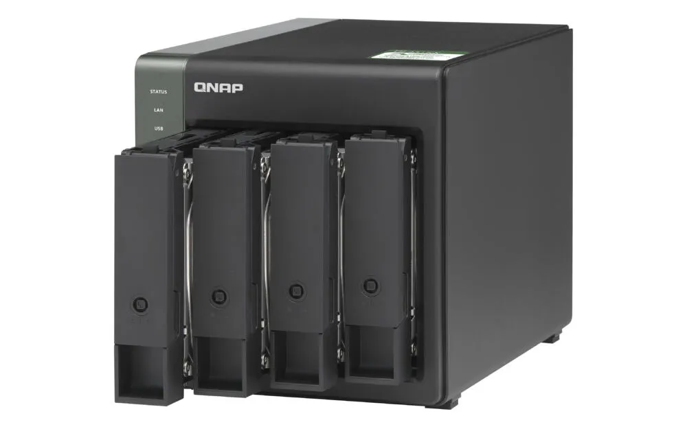QNAP TS-431KX NAS Dikey (Tower) Annapurna Labs AL214 2 GB DDR3 6 TB HDD QNAP Turbo System Siyah
