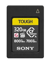 Sony CEAG320T.SYM hafıza kartı 320 GB CFexpress A tipi
