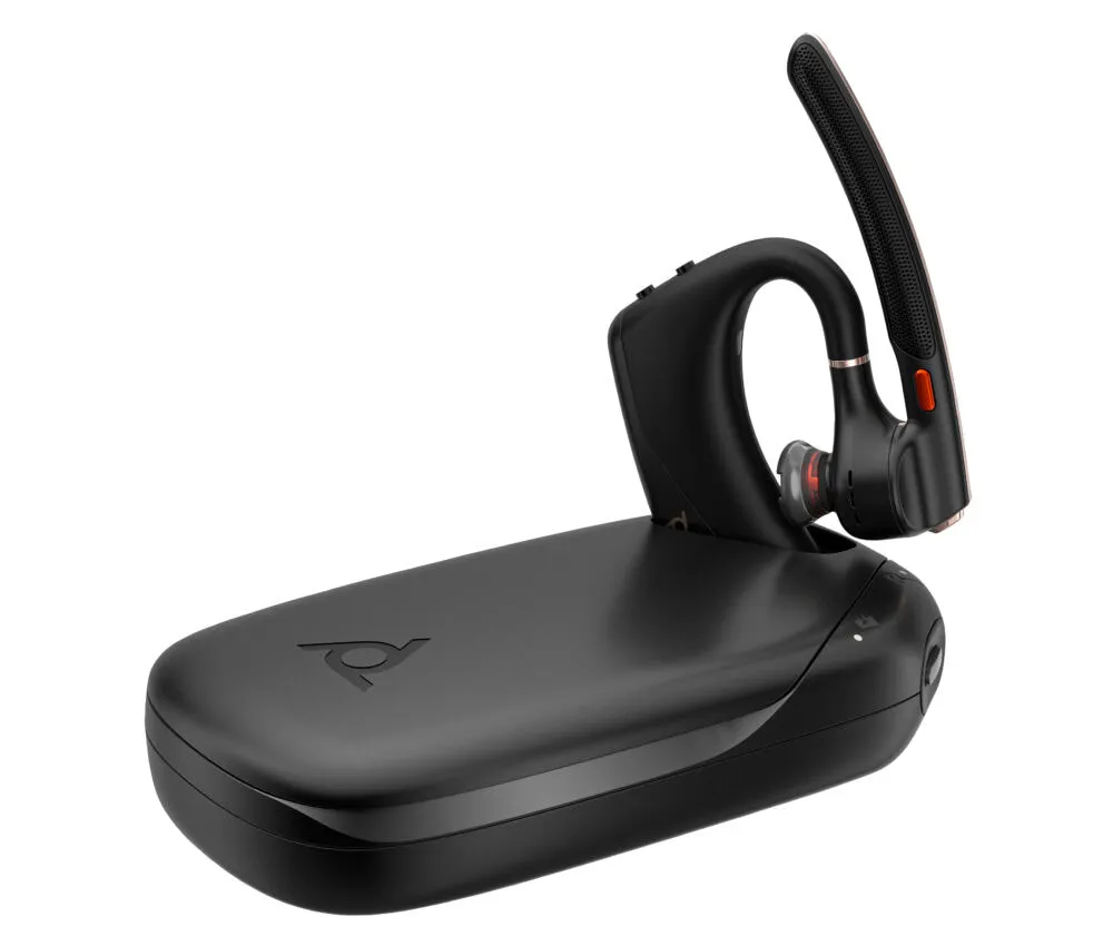 HP Poly Voyager Legend 50 Headset UC Kulaklık Kablosuz askılı küpe Business/Everyday Bluetooth Siyah Thumbnail 1