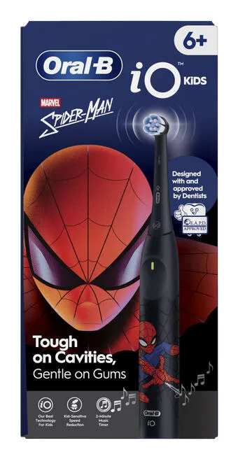 Oral-B iO Kids Marvel Spiderman Çocuk Döner diş fırçası Şarjlı Diş Fırçaları