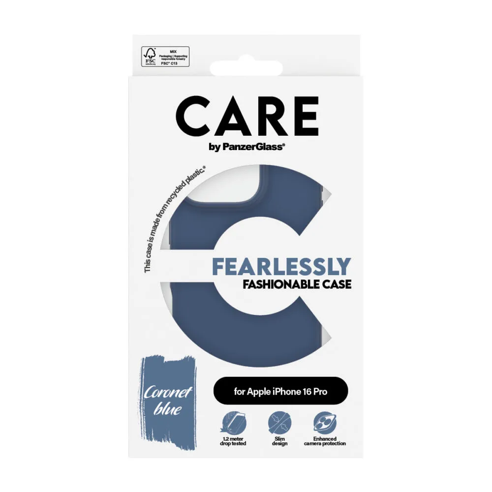 PanzerGlass CARE™ by PanzerGlass® Case Blue iPhone 16 Pro 1402 Thumbnail 4
