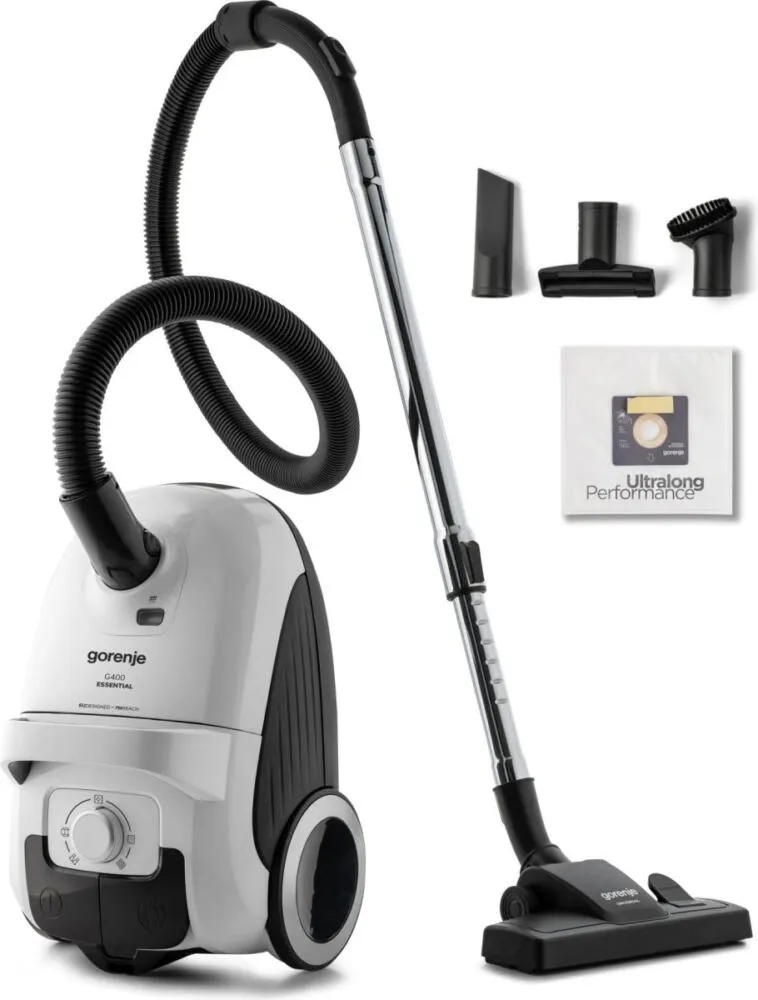 Gorenje 59381 elektrik süpürgesi 3 l Silindir vakum Kuru 750 W Toz torbası Elektrikli Süpürge
