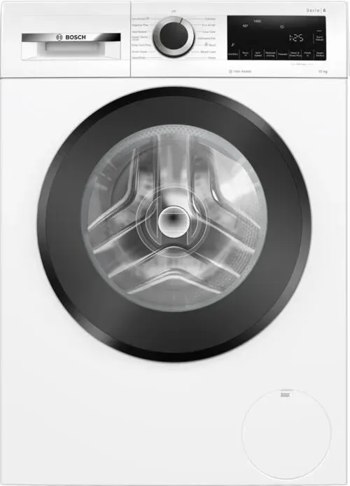Bosch Serie 6 WGG254Z1GB çamaşır makinesi Önden yüklemeli 10 kg 1351 RPM Beyaz Çamaşır Makineleri