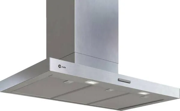 Neff D95BCC2L0 ocak bacası Duvara monteli Paslanmaz çelik 594 m³/Saat Davlumbaz ve Aspiratö