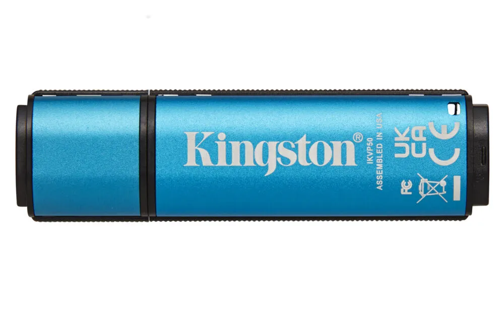 Kingston Technology IronKey Vault Privacy 50 IKVP50/8GB 8 GB USB 3.2 250 MB/s Flash Bellek Thumbnail 1