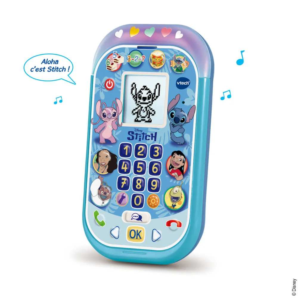 VTech STITCH - LE SMARTPHONE ÉDUCATIF 80-586005 Thumbnail 3