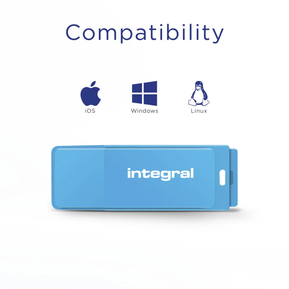Integral INFD32GBNEONB 32 GB USB 2.0 Flash Bellek Thumbnail 6