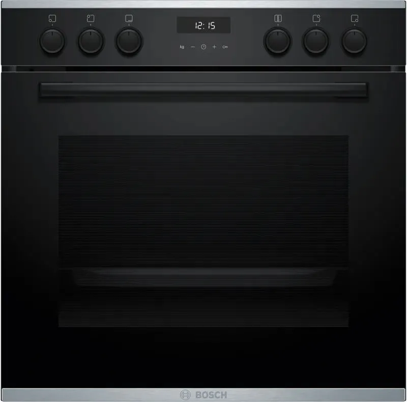 Bosch Serie 6 HEG237BB5 fırın 71 l Siyah