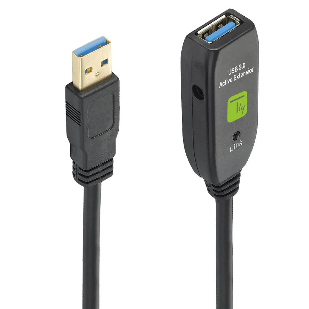Techly ICUR30200 USB A to USB A (20 m) USB Kablosu Thumbnail 7