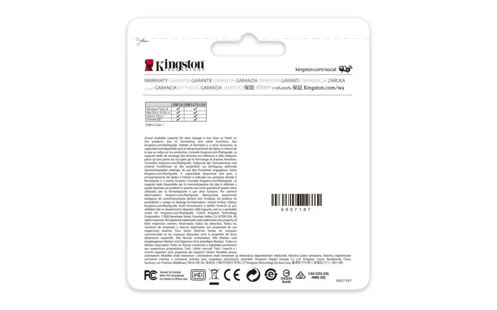Kingston Technology Kyson 128 GB DTKN/128GB USB 3.2 200 MB/s Flash Bellek Thumbnail 8