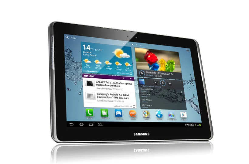 Samsung Galaxy Tab 2 10.1 32 GB 25,6 cm (10.1") 1 GB Wi-Fi 4 (802.11n) Android Gümüş Thumbnail 2