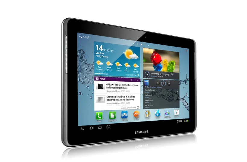 Samsung Galaxy Tab 2 10.1 32 GB 25,6 cm (10.1") 1 GB Wi-Fi 4 (802.11n) Android Gümüş Thumbnail 3