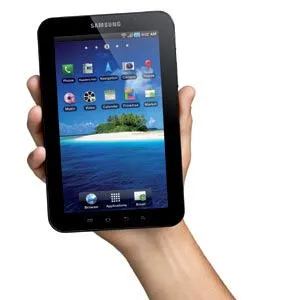 Samsung Galaxy Tab P1000 32 GB 17,8 cm (7") Android Siyah, Beyaz Thumbnail 1