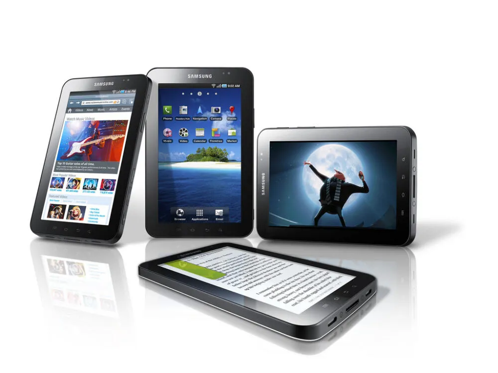 Samsung Galaxy Tab P1000 GT-P1000CWABSE 7 inç Siyah Tablet Thumbnail 3