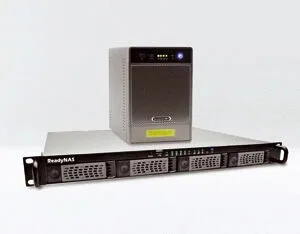 NETGEAR ReadyNAS™ 1100 2TB Dual Gigabit Rackmount Network Storage (4x500GB) RNR4450-100EUS Thumbnail 1