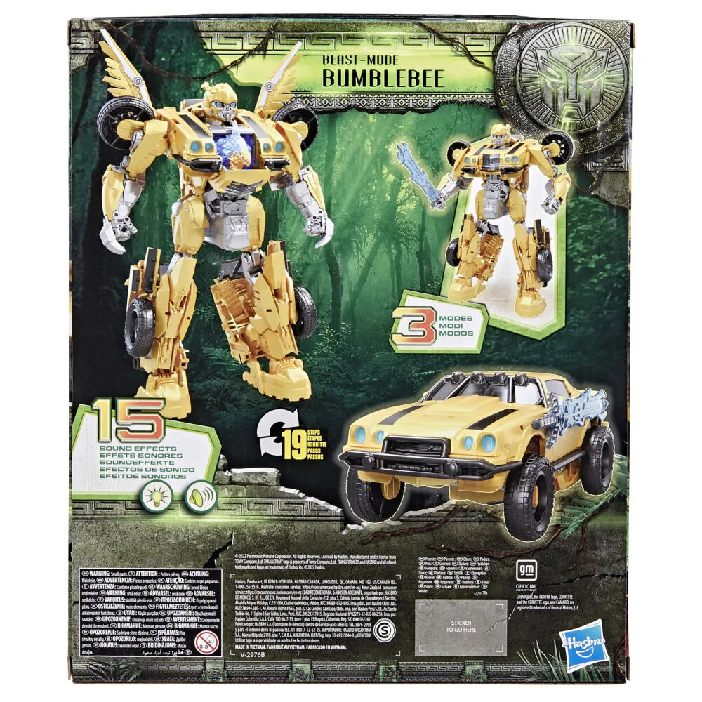 Hasbro Transformers Beast Mode Bumblebee Thumbnail 7