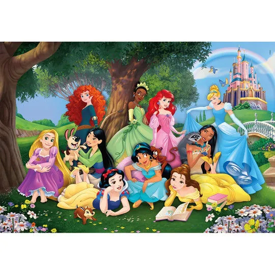 Clementoni Supercolor Disney Princess 25743 104 Parça Puzzle Thumbnail 1