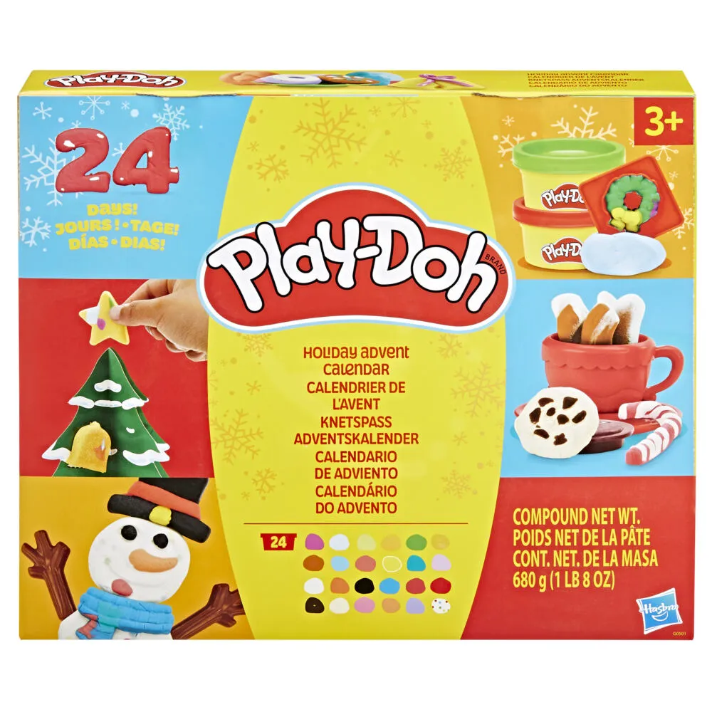 Play-Doh Noel Advent Takvimi Sanat ve El İşi Oyuncakları