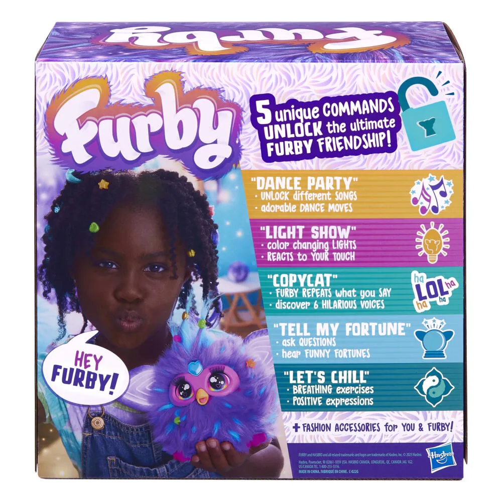 Furby Mor İnteraktif Oyuncak F6743UU00 Thumbnail 5