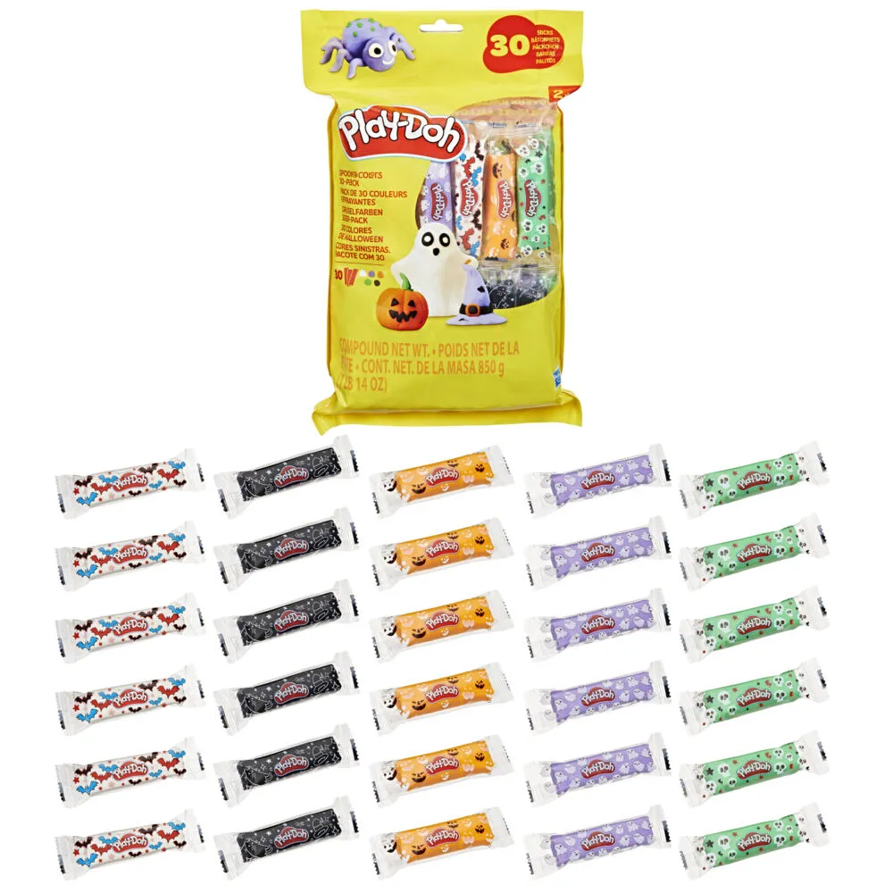 Play-Doh Ürkütücü Renkler 30'lu Paket G05205L40 Thumbnail 8