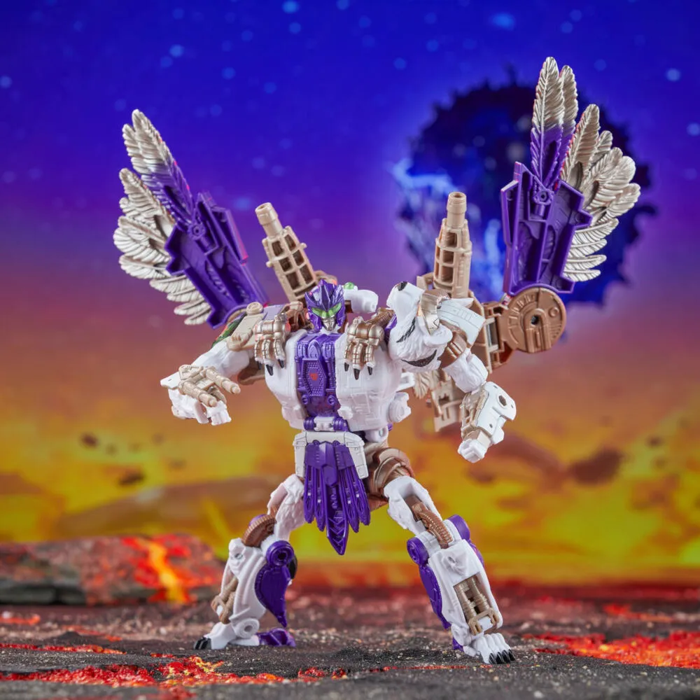 Hasbro Transformers: Legacy United Leader Class Beast Wars Universe Tigerhawk F85505X0 Thumbnail 13