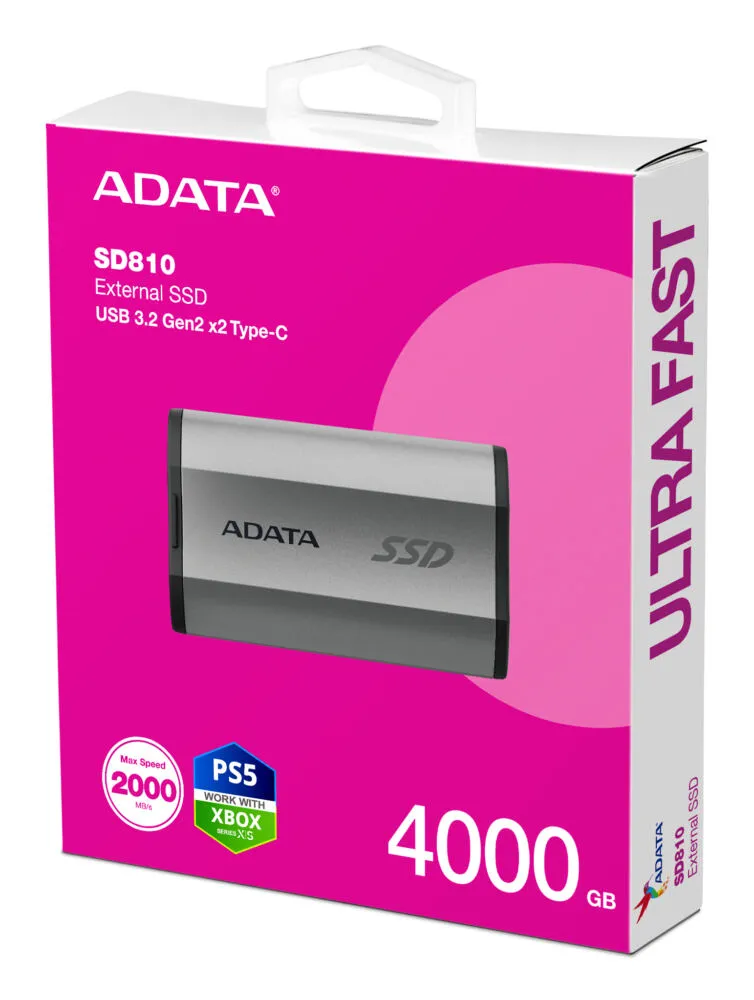 ADATA SD810-4000G-CSG 4 TB SSD Thumbnail 9