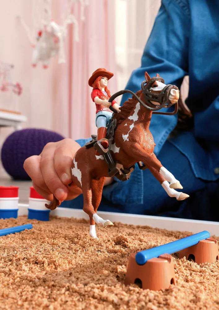 schleich HORSE CLUB 42775 Horses At 7 Parça Oyuncak Figür Thumbnail 13
