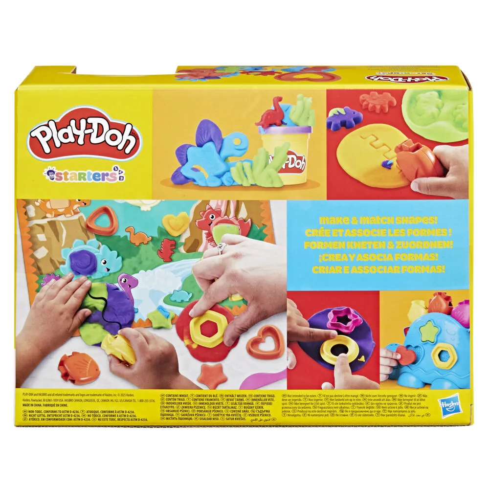 Play-Doh Başlangıç Seti Şekiller ve Renkler Dino Thumbnail 3