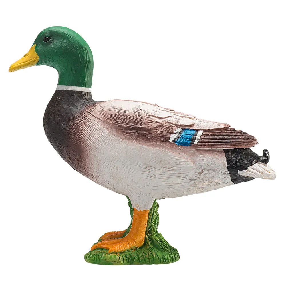 Mojo Fun Mallard Duck 387127 FARMLAND Ördek Oyuncak Figür Thumbnail 1