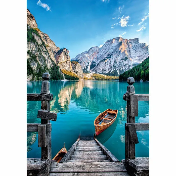 Clementoni High Quality Collection Braies Lake 35538 500 Parça Puzzle Thumbnail 2