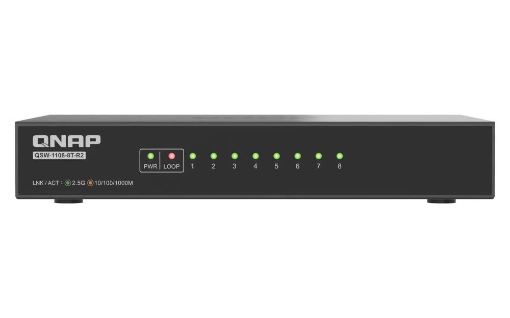 QNAP QSW-1108-8T-R2 Thumbnail 6