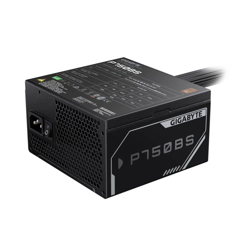 GIGABYTE P750BS GP-P750BS UK 750 W 80 PLUS Bronze ATX Güç Kaynağı Thumbnail 6