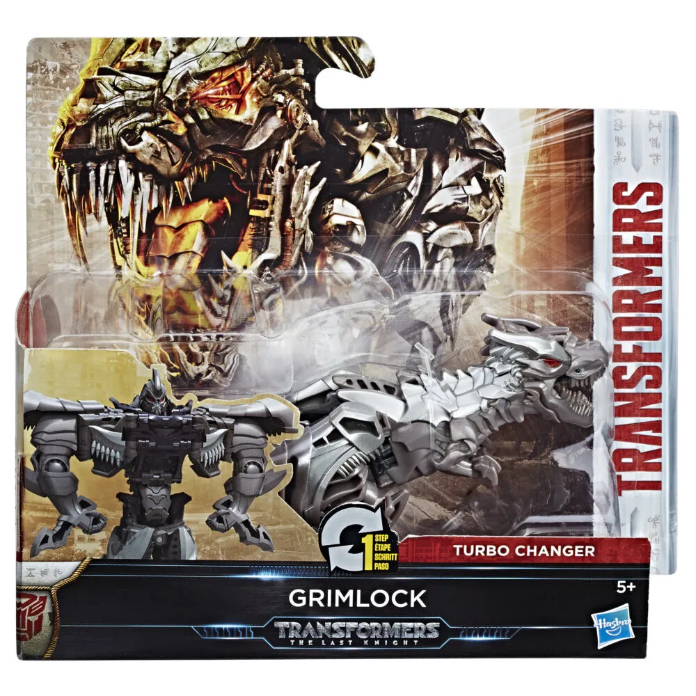Hasbro Transformers: The Last Knight 1-Step Turbo Changer Grimlock C2822 Thumbnail 4