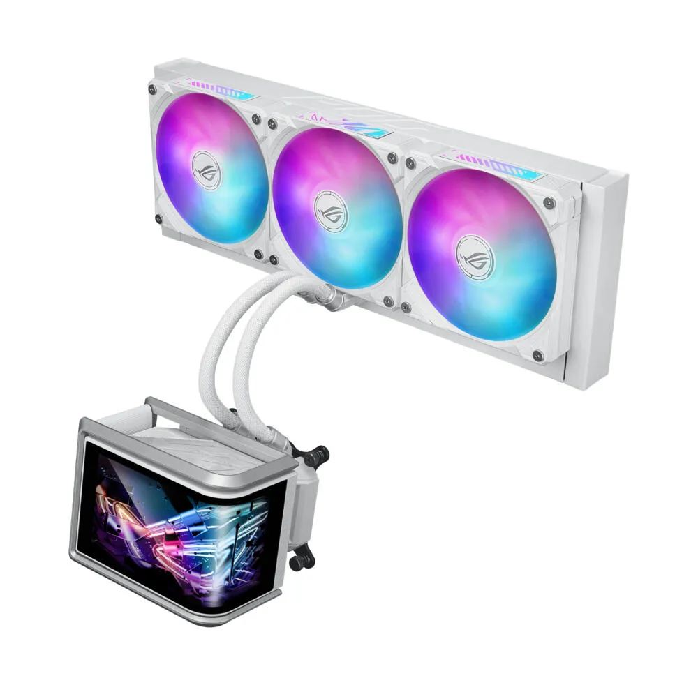 ASUS ROG Ryuo IV SLC 360 ARGB White Edition 90RC0152-B0EAY0 Thumbnail 12